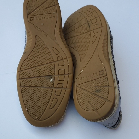 Sperry top siders silver sparkle Loafer 8Mnt - Picture 4 of 6